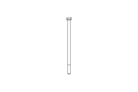 Hexagon screw M5x95 A2 70 ISO4014