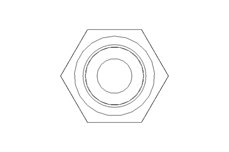 Hexagon screw M5x65 A2 70 ISO4014