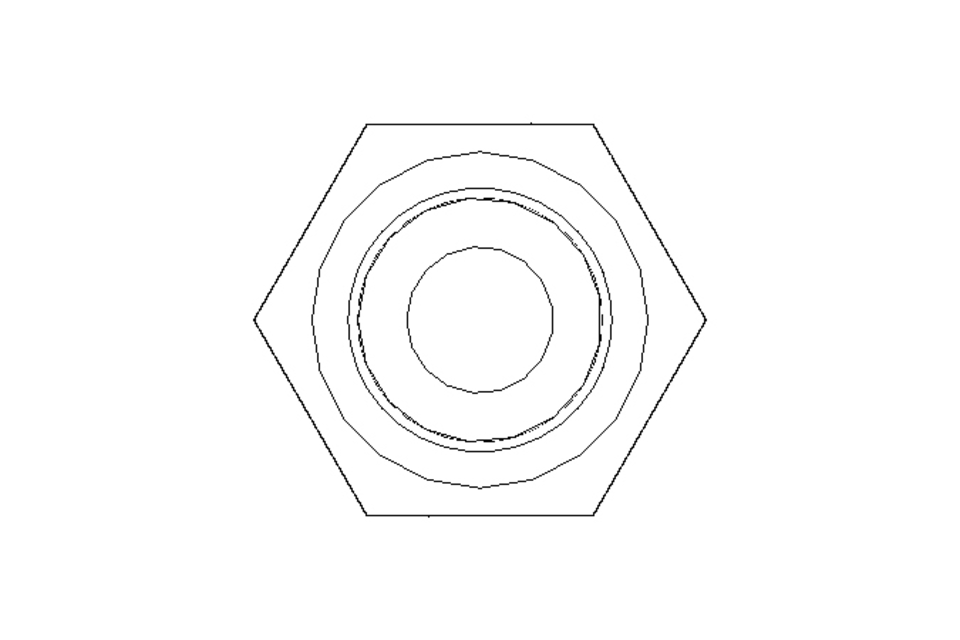 Hexagon screw M5x80 A2 70 ISO4014