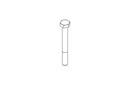 Hexagon screw M6x53 A2 70 ISO4014