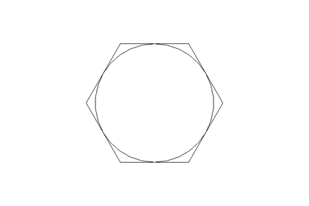 Hexagon screw M6x53 A2 70 ISO4014
