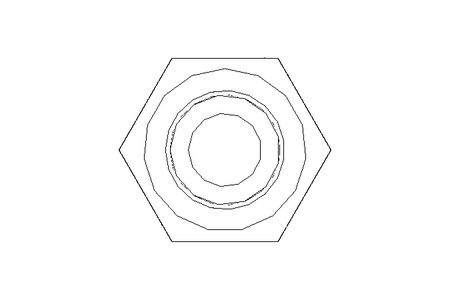 Hexagon screw M6x95 A2 70 ISO4014