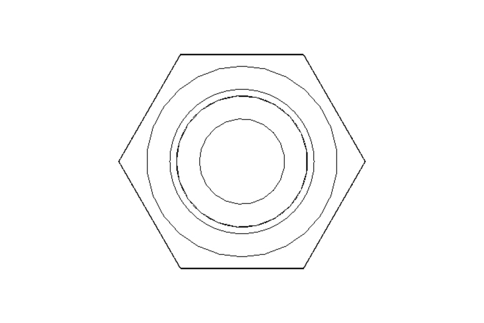 Hexagon screw M8x70 A2 70 ISO4014