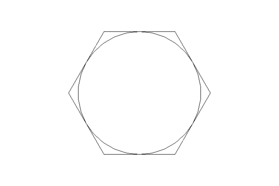 Hexagon screw M8x70 A2 70 ISO4014