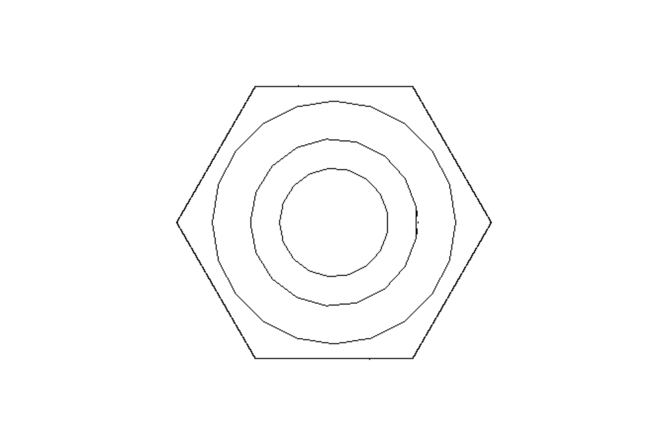 Hexagon screw M8x135 A2 70 ISO4014