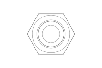 Hexagon screw M10x50 8.8 ISO4014