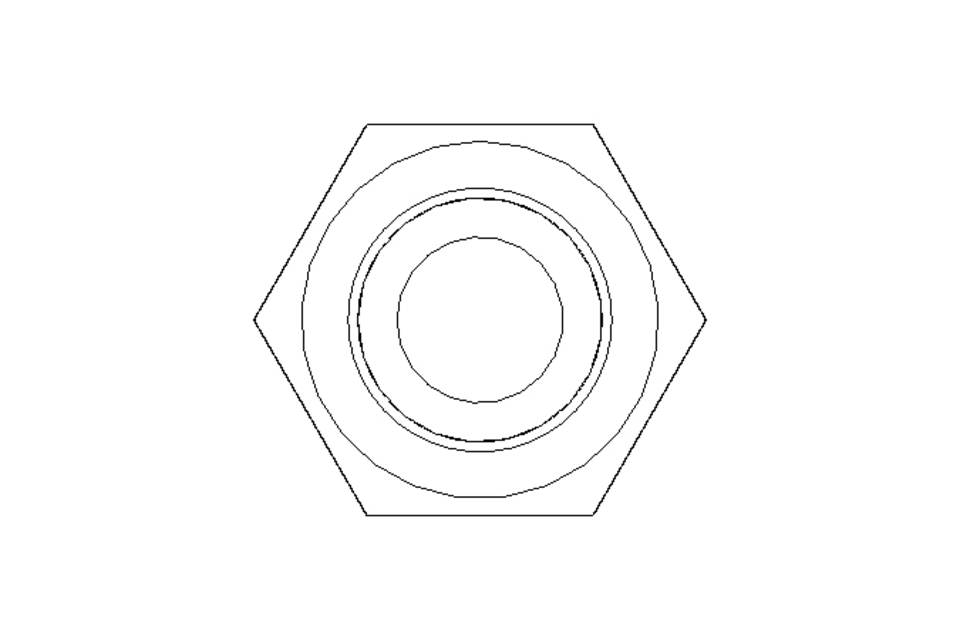 Hexagon screw M10x50 8.8 ISO4014