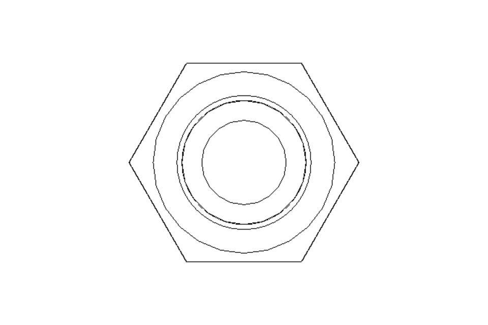 Hexagon screw M10x55 A2 70 ISO4014