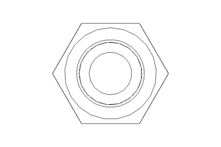 Hexagon screw M10x80 A2 70 ISO4014