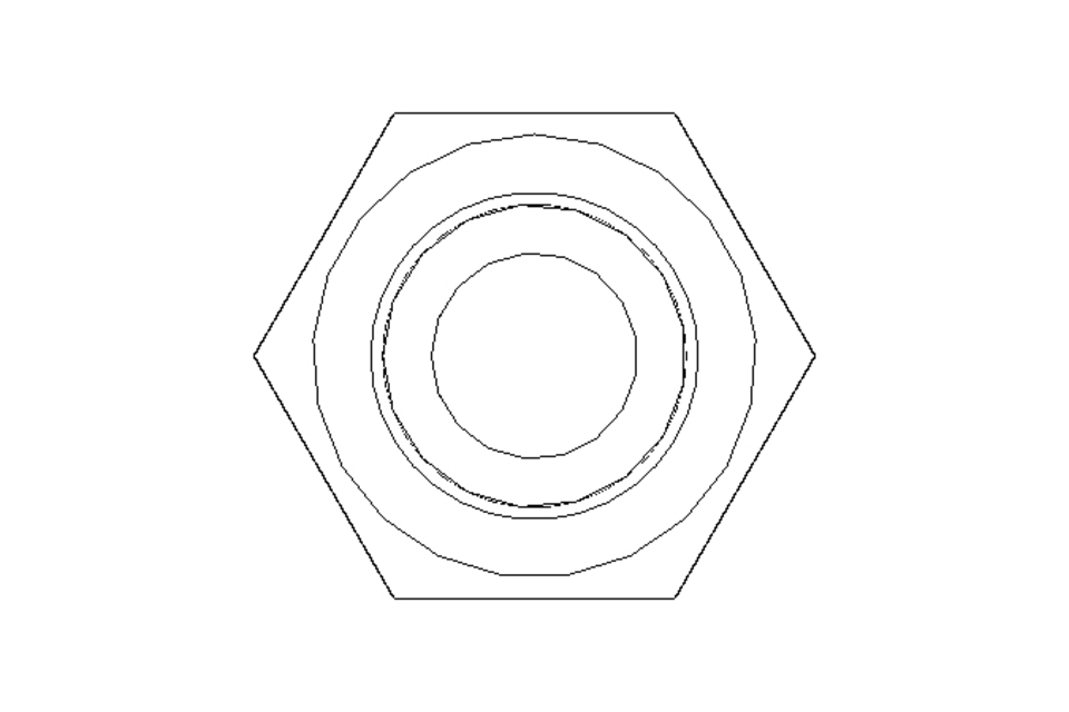 Hexagon screw M10x80 A2-70 DIN 931