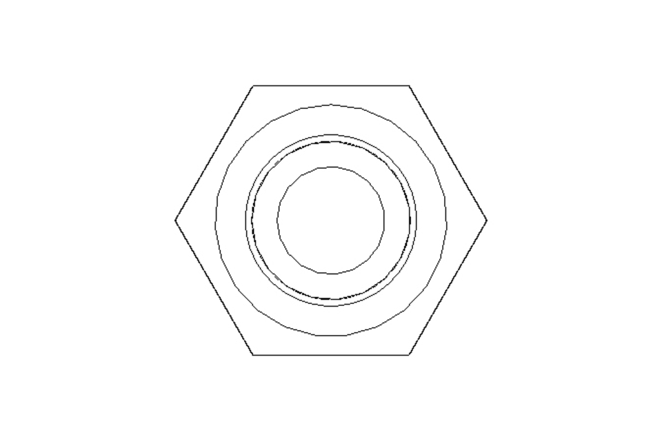 Hexagon screw M10x120 A2 70 ISO4014