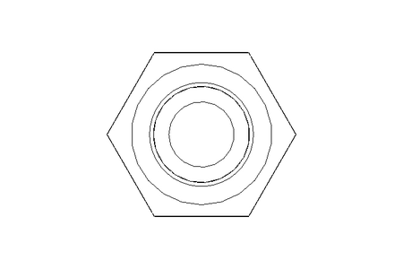 Hexagon screw M10x125 8.8 ISO4014