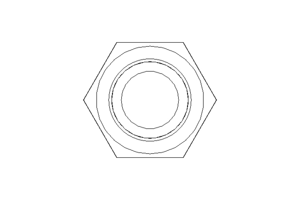 Hexagon screw M16x70 A2 70 ISO4014
