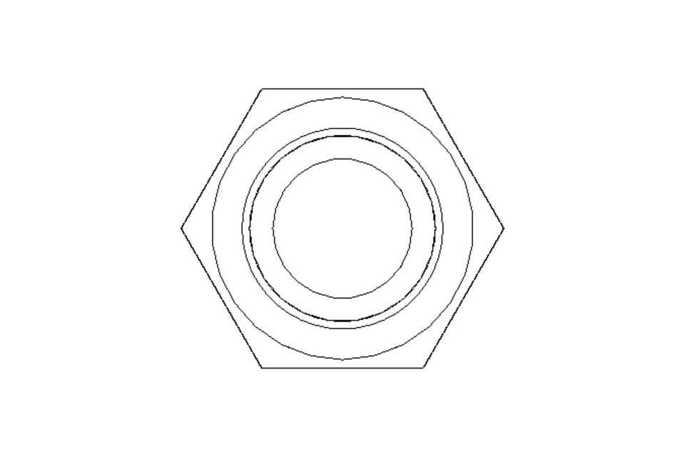 Hexagon screw M20x160 8.8 ISO4014