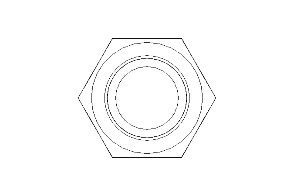 Hexagon screw M24x80 8.8 ISO4014