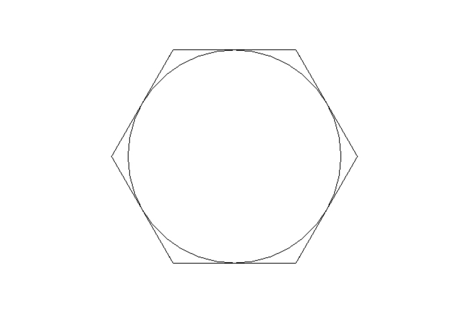 Hexagon screw M16x40 A2 70 ISO4017
