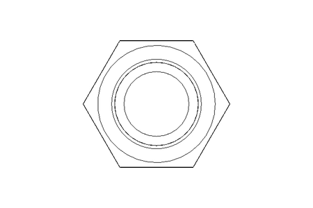 Hexagon screw M27x50 8.8 ISO4017