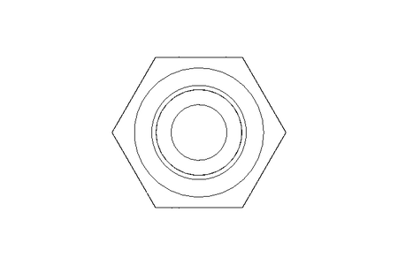 Hexagon screw M4x10 A2 70 ISO4017