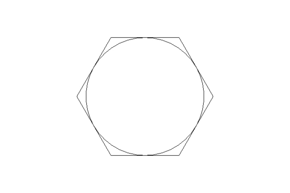 Hexagon screw M4x35 A2 70 ISO4017