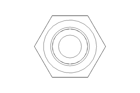 Hexagon screw M4x40 A2-70 DIN 933