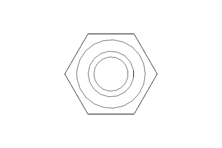 Hexagon screw M4x60 A2 70 ISO4017