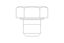 Tornillo cab. hexag. M5x5 A2 70 ISO4017