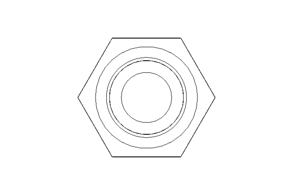 Hexagon screw M5x12 A2 70 ISO4017