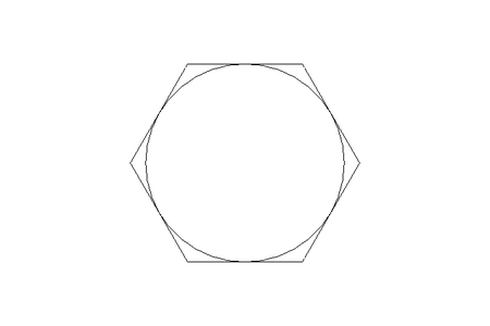 Hexagon screw M5x16 8.8 ISO4017