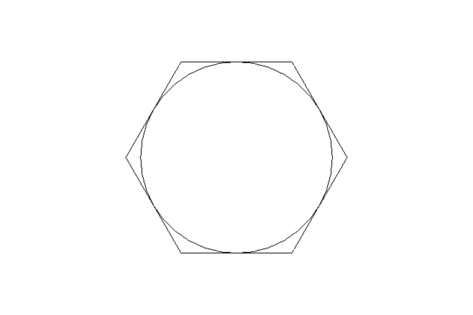 Hexagon screw M5x20 8.8 ISO4017