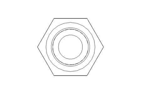Hexagon screw M5x25 A2 70 ISO4017