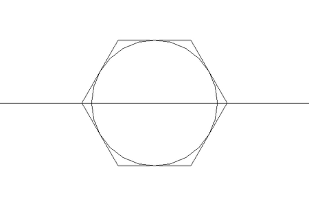 Hexagon screw M5x40 A2 70 ISO4017