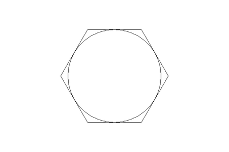 Hexagon screw M5x45 A2 70 ISO4017