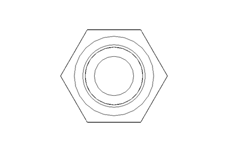 Hexagon screw M5x50 A2 70 ISO4017