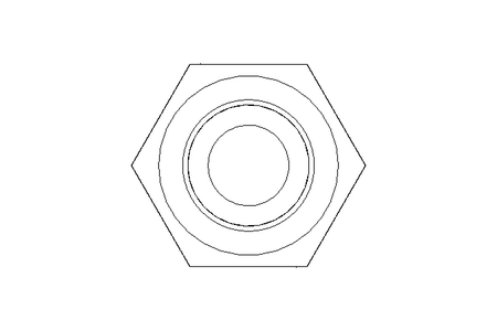 Hexagon screw M6x16 8.8 ISO4017