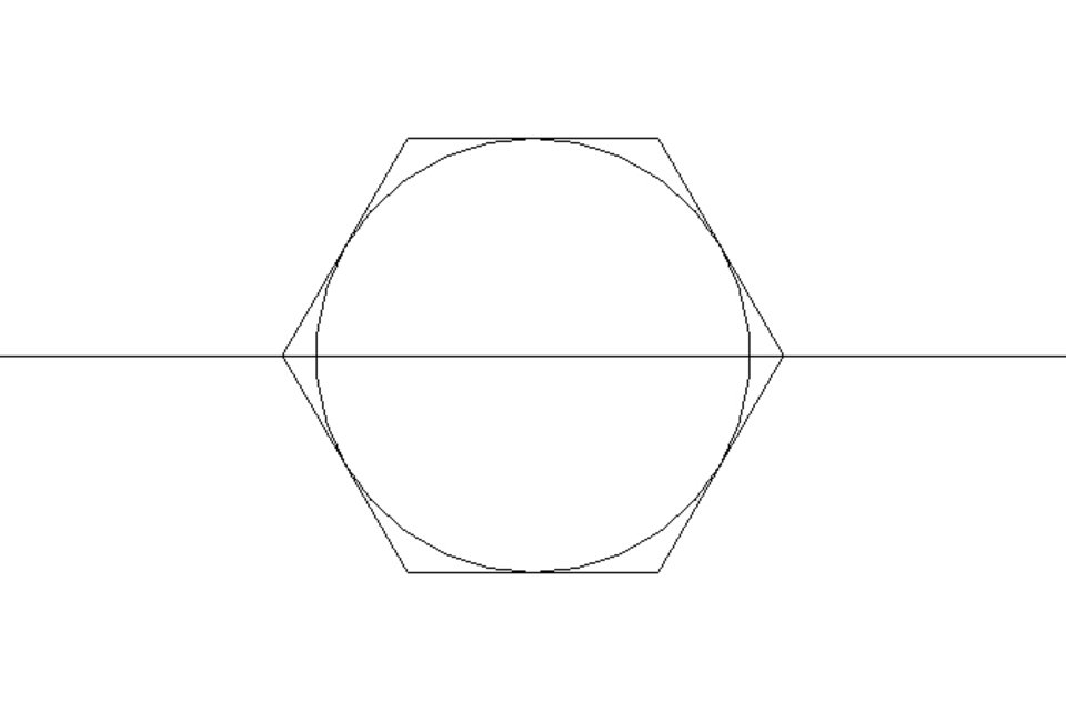 Hexagon screw M6x35 A2 70 ISO4017
