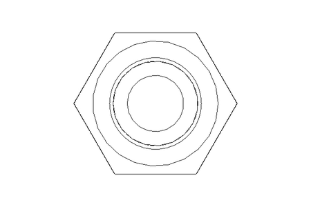 Hexagon screw M6x70 8.8 ISO4017
