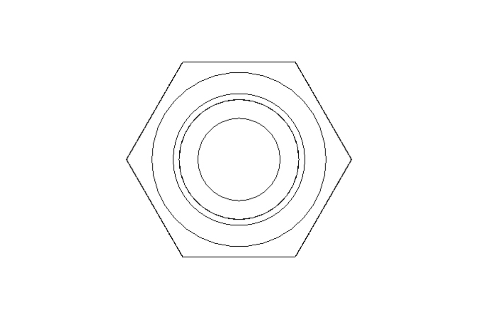 Hexagon screw M8x12 8.8 ISO4017