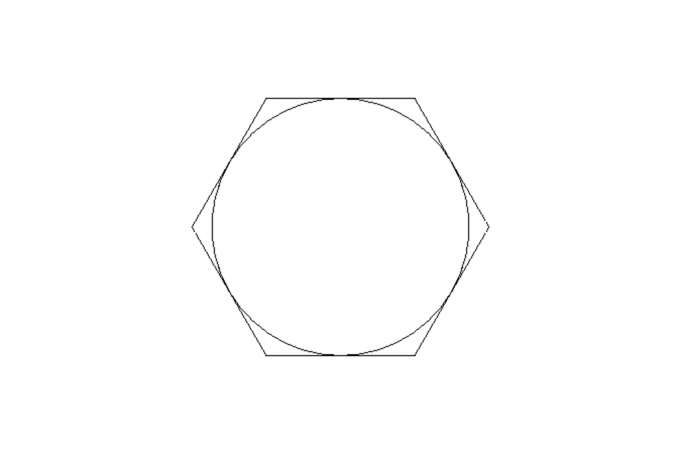 Hexagon screw M8x16 8.8 ISO4017