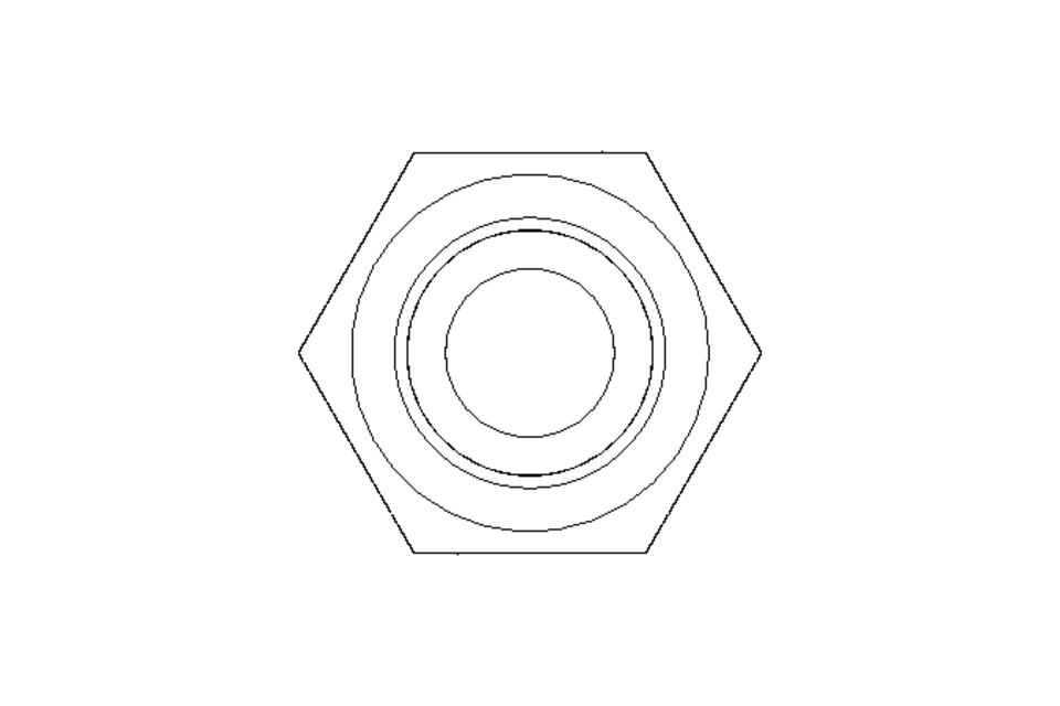 Hexagon screw M8x20 8.8 ISO4017