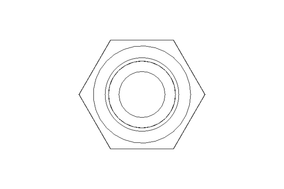 Hexagon screw M8x25 8.8 ISO4017