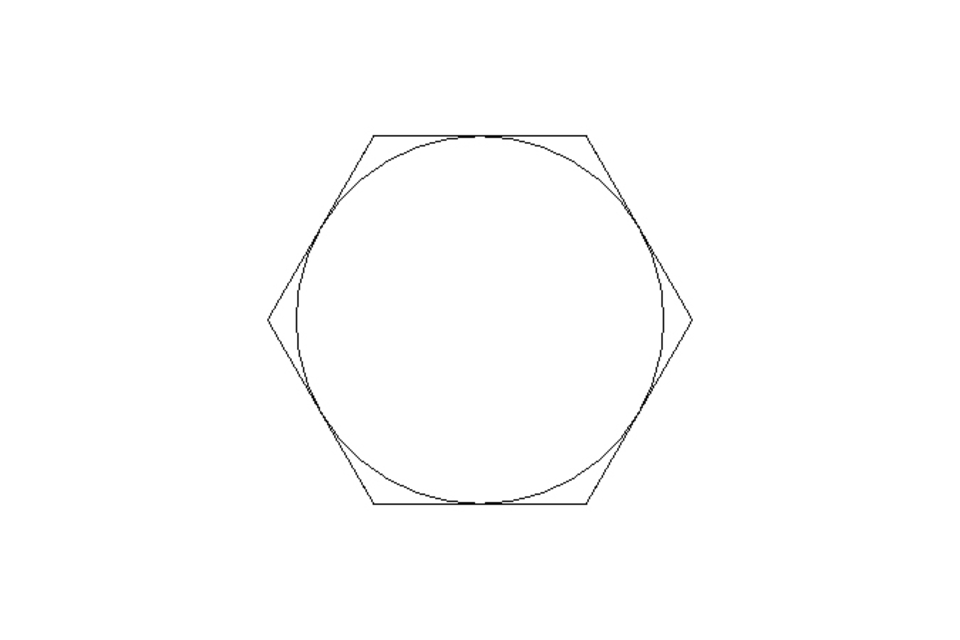 Hexagon screw M8x25 8.8 ISO4017