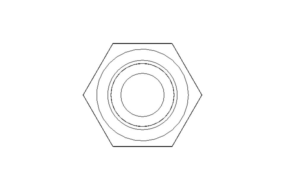 Hexagon screw M8x25 A2 70 ISO4017