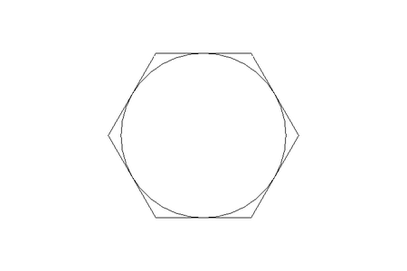 Hexagon screw M8x25 A2 70 ISO4017-KLF