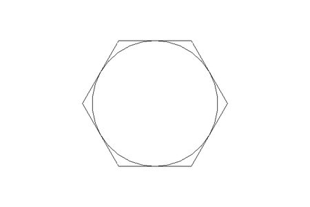 Hexagon screw M8x50 8.8 ISO4017