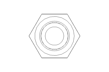 Hexagon screw M8x60 8.8 ISO4017