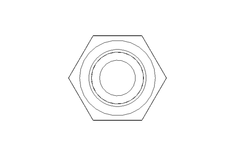 Hexagon screw M8x70 A2 70 ISO4017