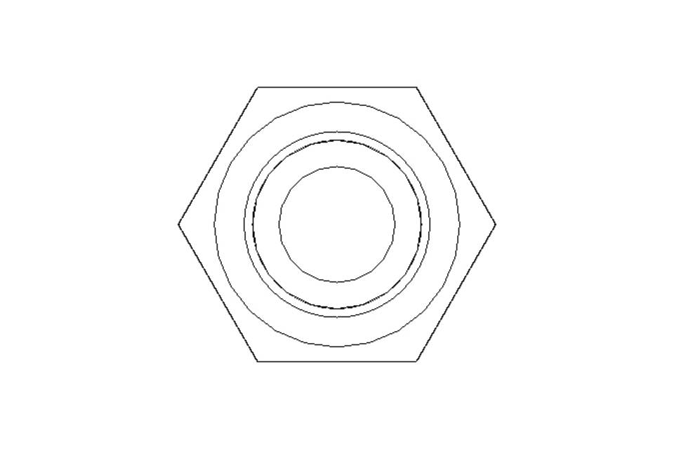 Hexagon screw M8x80 8.8 ISO4017