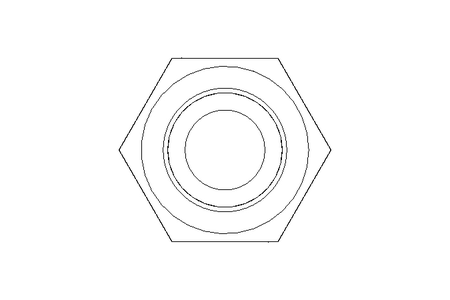 Hexagon screw M10x25 8.8 ISO4017