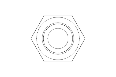 Hexagon screw M10x35 DIN 933