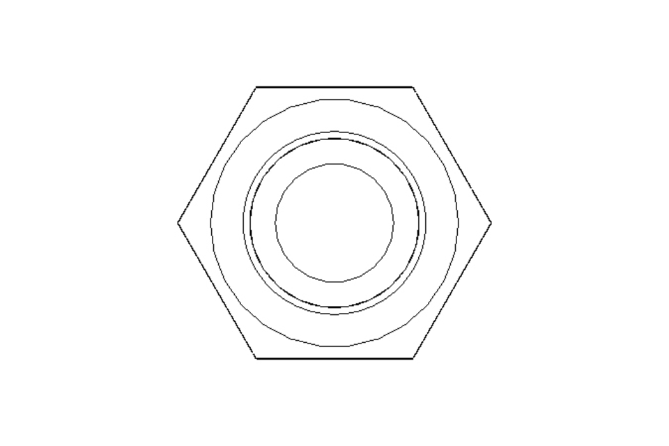 Hexagon screw M10x45 8.8 ISO4017